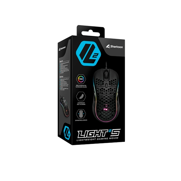 Sharkoon Light S Black  Ratón Sharkoon Light S Black  Ratón