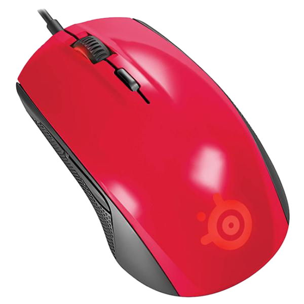 SteelSeries Rival 100 Rojo Ratón SteelSeries Rival 100 Rojo Ratón