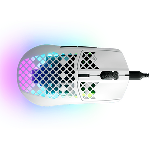 SteelSeries Aerox 3 Snow  Ratón