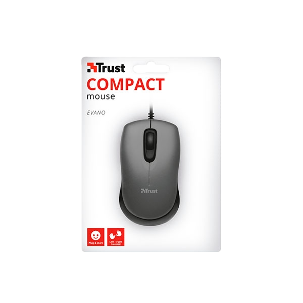 Trust Evano compact USB  Ratón Trust Evano compact USB  Ratón