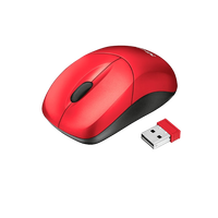 Trust Inu small wireless rojo  Ratón