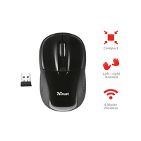 Trust Primo negro wireless  Ratón