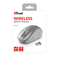 Trust Primo gris wireless  Ratón