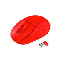 Trust Primo rojo mate wireless  Ratón