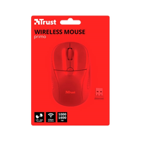 Trust Primo rojo mate wireless  Ratón