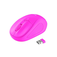 Trust Primo rosa neon wireless  Ratón