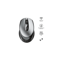 Trust Zaya inalámbrico negro  Ratón