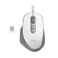 Trust Ozaa wirless recargable blanco  Ratón