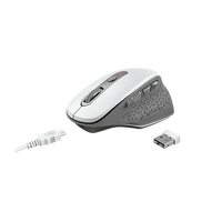 Trust Ozaa wirless recargable blanco  Ratón