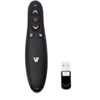 V7 WP100024G19EB Presentador inalámbrico Profesional con Láser rojo V7 WP100024G19EB Presentador inalámbrico Profesional con Láser rojo