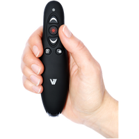 V7 WP100024G19EB Presentador inalámbrico Profesional con Láser rojo V7 WP100024G19EB Presentador inalámbrico Profesional con Láser rojo