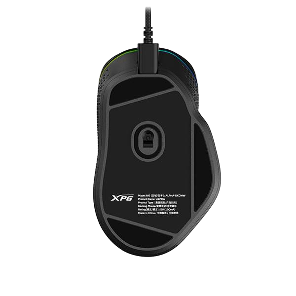 XPG Alpha BKCWW 16000 DPI 6 botones programables Ratón Gaming XPG Alpha BKCWW 16000 DPI 6 botones programables Ratón Gaming