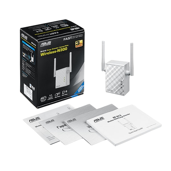 Asus RPN12 N300  Repetidor Asus RPN12 N300  Repetidor