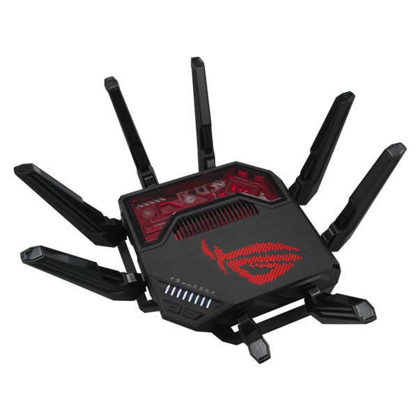 ASUS ROG Rapture GTBE19000 Router WiFi 7 TriBand 19Gbps ASUS ROG Rapture GTBE19000 Router WiFi 7 TriBand 19Gbps
