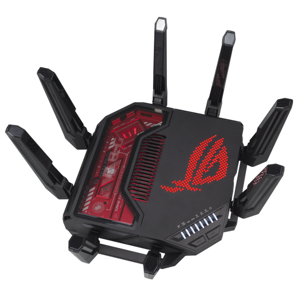 ASUS ROG Rapture GTBE19000 Router WiFi 7 TriBand 19Gbps ASUS ROG Rapture GTBE19000 Router WiFi 7 TriBand 19Gbps