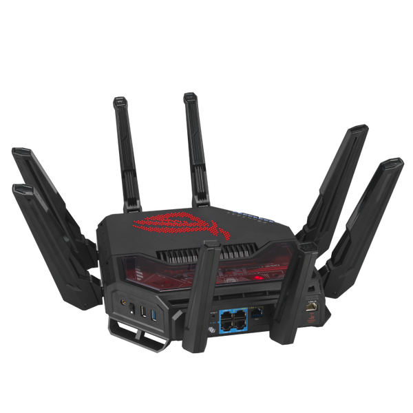 ASUS ROG Rapture GTBE19000 Router WiFi 7 TriBand 19Gbps ASUS ROG Rapture GTBE19000 Router WiFi 7 TriBand 19Gbps