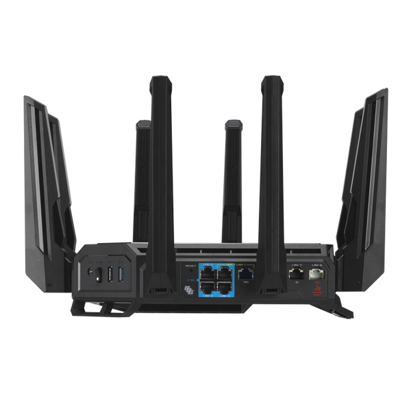 ASUS ROG Rapture GTBE19000 Router WiFi 7 TriBand 19Gbps ASUS ROG Rapture GTBE19000 Router WiFi 7 TriBand 19Gbps