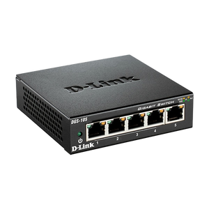 DLink DGS105 5 Puertos Gigabit carcasa metalica Switch DLink DGS105 5 Puertos Gigabit carcasa metalica Switch