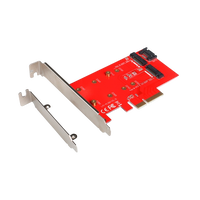 ITec M2 PCIe NVMe amp M2 SATA Adaptador ITec M2 PCIe NVMe amp M2 SATA Adaptador