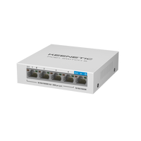 Keenetic PoE Switch 5  Switch 5 puertos Gigabit 4 PoE 60W