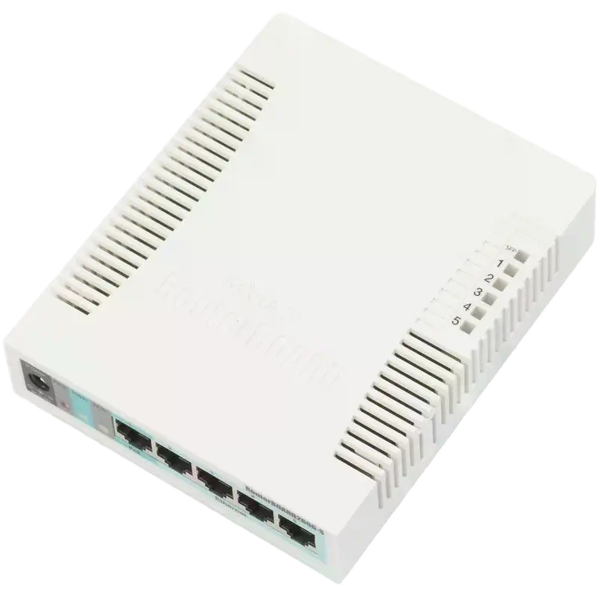 MikroTik RB260GS CSS106 Switch 5xGbE 1xSFP SwOS MikroTik RB260GS CSS106 Switch 5xGbE 1xSFP SwOS