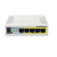 MikroTik RB260GSP Switch 5xGbE 4xPoE 1xSFP SwOS MikroTik RB260GSP Switch 5xGbE 4xPoE 1xSFP SwOS