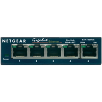 Netgear ProSafe GS105 5 Puertos Gigabit Switch Netgear ProSafe GS105 5 Puertos Gigabit Switch