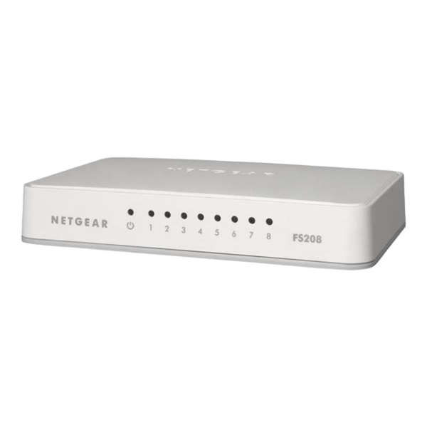 Netgear FS208 8 Puertos 10100 Switch Netgear FS208 8 Puertos 10100 Switch