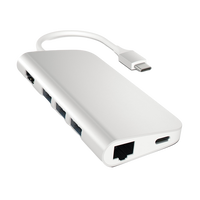 Satechi Adaptador USB TypeC MultiPort Gris  Adaptador