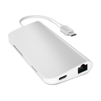 Satechi Adaptador USB TypeC MultiPort Gris  Adaptador