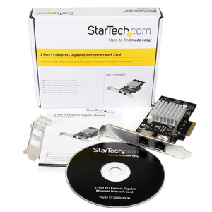 StarTechcom GBLAN 2 LAN RJ45 Tarjeta de red StarTechcom GBLAN 2 LAN RJ45 Tarjeta de red