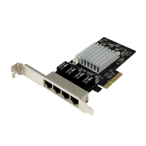 StarTechcom GBLAN 4 LAN RJ45  Tarjeta de red