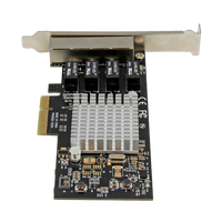 StarTechcom GBLAN 4 LAN RJ45  Tarjeta de red