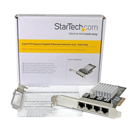 StarTechcom GBLAN 4 LAN RJ45  Tarjeta de red