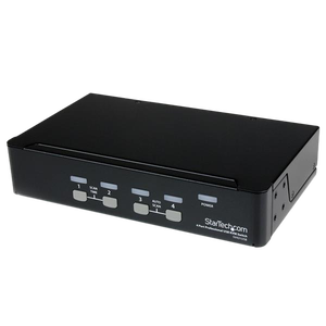 StarTechcom Conmutador Profesional KVM 4 Puertos   Switch