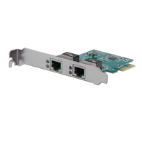 StarTechcom 2 puertos RJ45 GBLAN PCIE Tarjeta de red StarTechcom 2 puertos RJ45 GBLAN PCIE Tarjeta de red