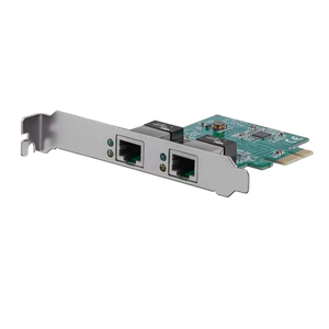 StarTechcom 2 puertos RJ45 GBLAN PCIE  Tarjeta de red