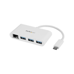 StarTechcom adaptador USB C a 3USB 30 USBC  LAN