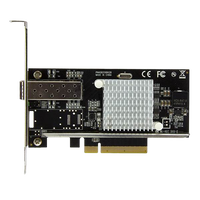 StarTechcom PCIE 10 Gigabit Ethernet NIC SFP Adaptador Tarjeta de Red StarTechcom PCIE 10 Gigabit Ethernet NIC SFP Adaptador Tarjeta de Red