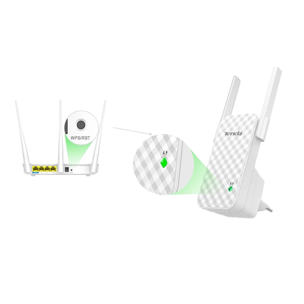 Tenda A9 N300  Repetidor Tenda A9 N300  Repetidor