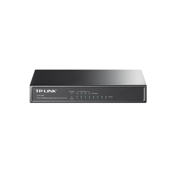 TPLink TLSF1008P 4 Puertos 4 Puertos POE 10100 Switch TPLink TLSF1008P 4 Puertos 4 Puertos POE 10100 Switch