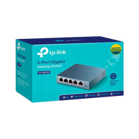 TPLink TLSG105 5 Puertos Gigabit metalico Switch TPLink TLSG105 5 Puertos Gigabit metalico Switch