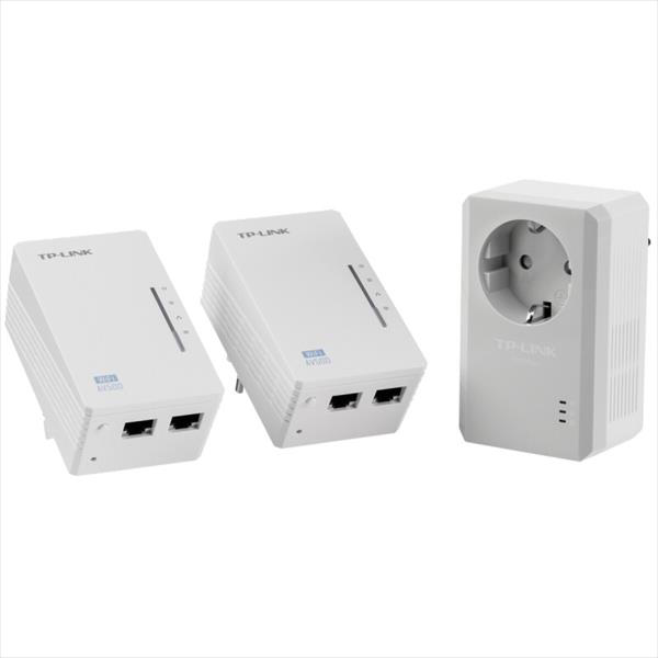TPLink TLWPA4226T Kit 3 PLC AV500 Wifi N PLC TPLink TLWPA4226T Kit 3 PLC AV500 Wifi N PLC