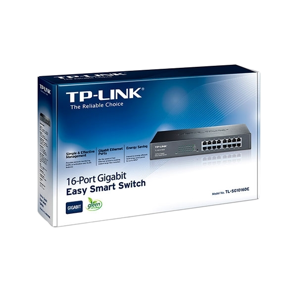 TPLink TLSG1016DE 16 Puertos GBLan VLAN QoS IGMP  Switch TPLink TLSG1016DE 16 Puertos GBLan VLAN QoS IGMP  Switch