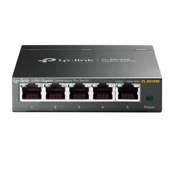 TPLink TLSG105E 5 Puertos Gigabit VLAN QoS IGMP  Switch TPLink TLSG105E 5 Puertos Gigabit VLAN QoS IGMP  Switch