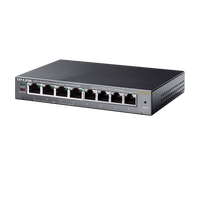 TPLink SG108PE POE 55W Metálico Semigestionable Switch TPLink SG108PE POE 55W Metálico Semigestionable Switch