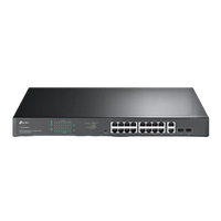 TPLink SG1218MPE Easy Smart de 18 Puertos Gigabit con PoE en 16 Puertos Switch TPLink SG1218MPE Easy Smart de 18 Puertos Gigabit con PoE en 16 Puertos Switch