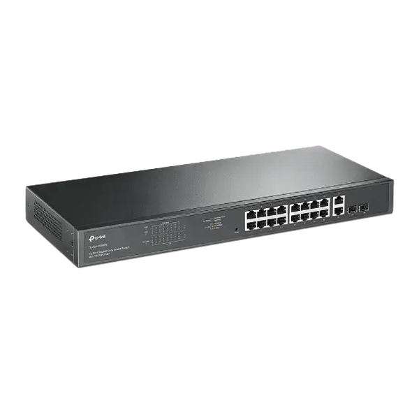 TPLink SG1218MPE Easy Smart de 18 Puertos Gigabit con PoE en 16 Puertos Switch TPLink SG1218MPE Easy Smart de 18 Puertos Gigabit con PoE en 16 Puertos Switch