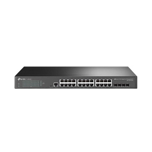 TPLink TLSG3428 JetStream 24 puertos Gigabit L2  4 puertos SFP  Switch