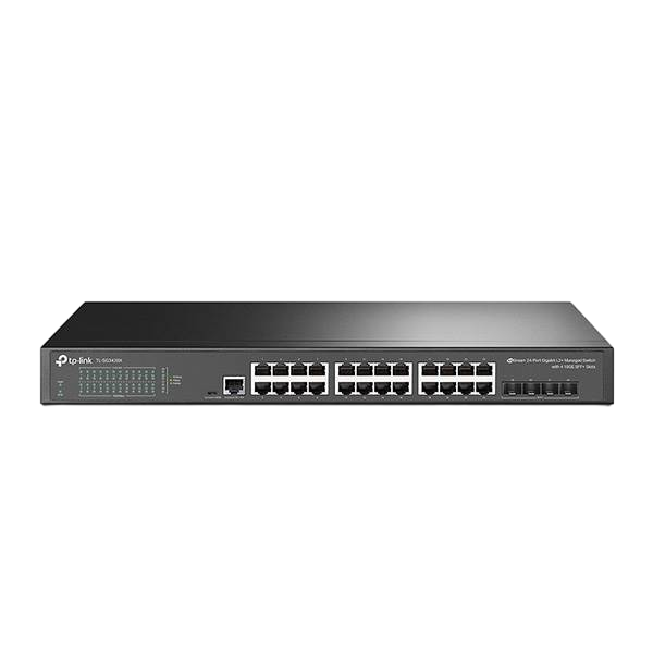 TPLink Omada JetStream 24 Puertos Rack SFP 10GE  Switch Gestionable TPLink Omada JetStream 24 Puertos Rack SFP 10GE  Switch Gestionable